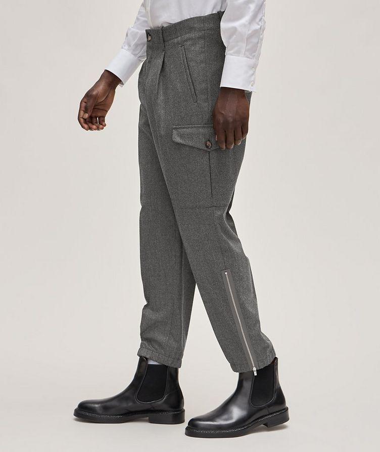 Leisure Fit Virgin Wool Cargo Pant image 3