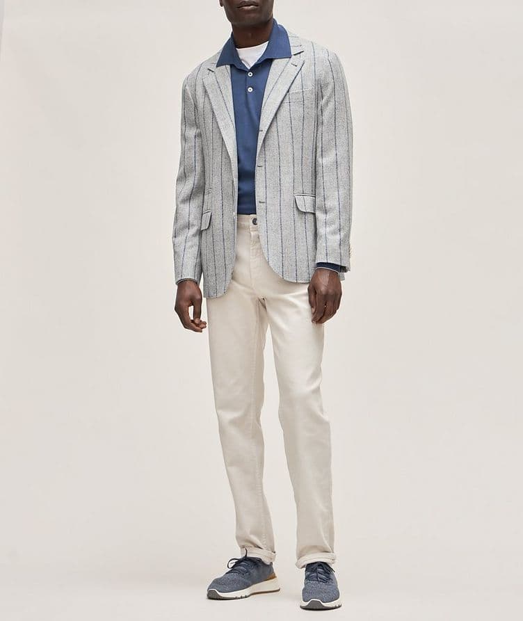 Chalk Stripe Sport Jacket image 4