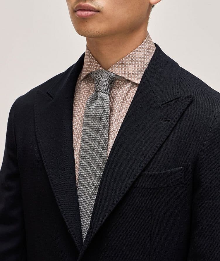 Textured Stretch-Wool Sport Jacket image 3