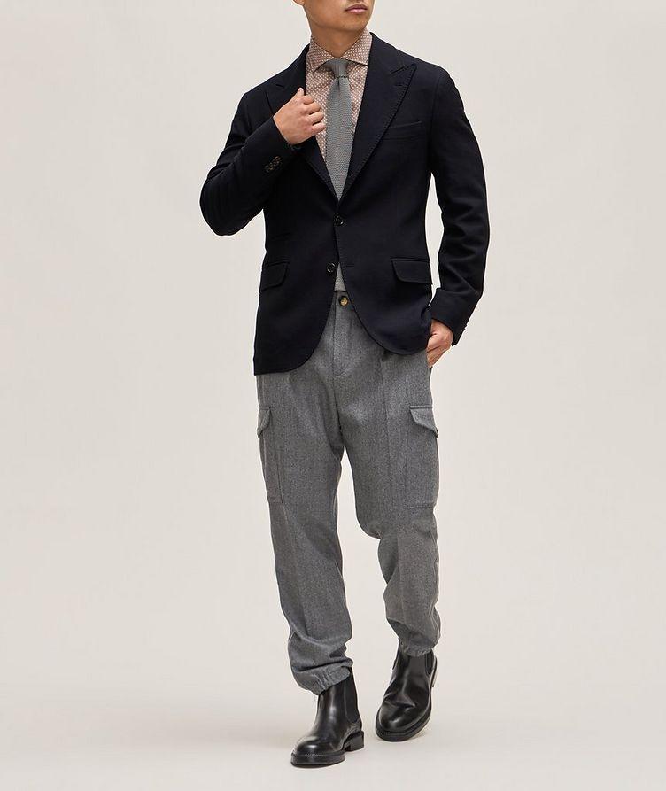 Textured Stretch-Wool Sport Jacket image 4