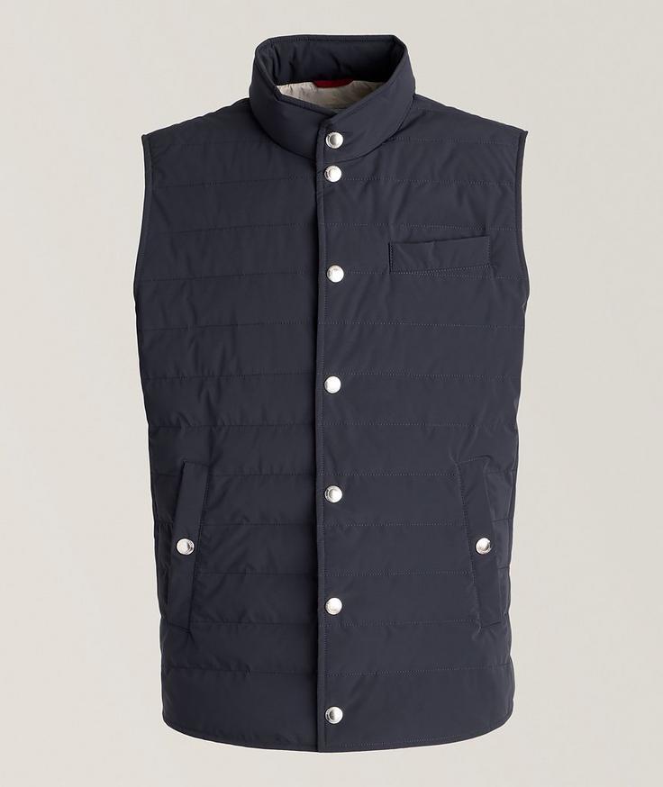 Brunello Cucinelli Stretch-Polyamide Padded Vest