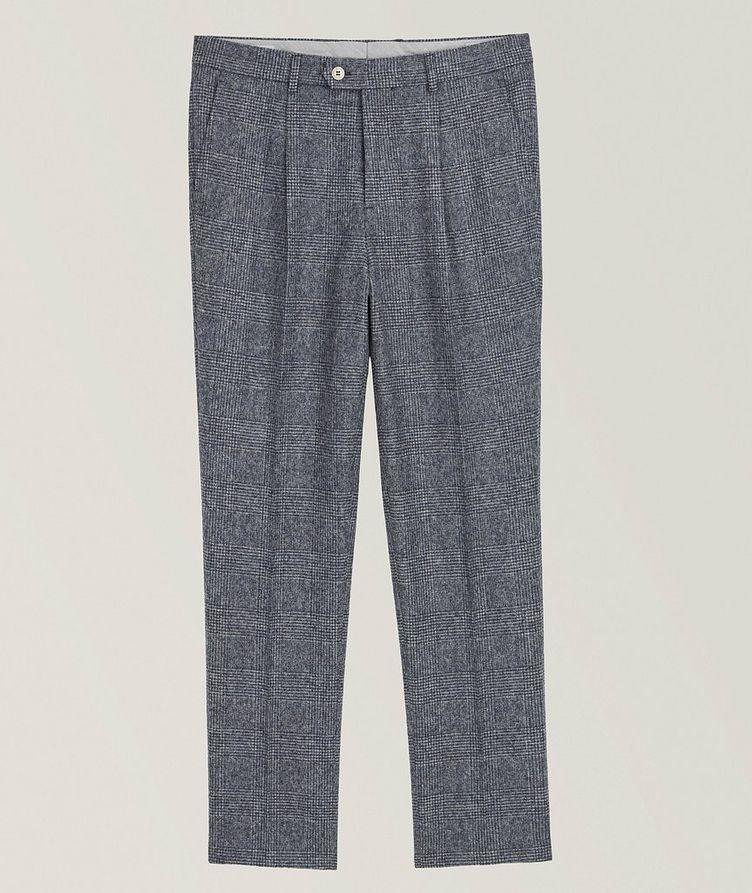 Glen Check Wool-Blend Pants  image 0