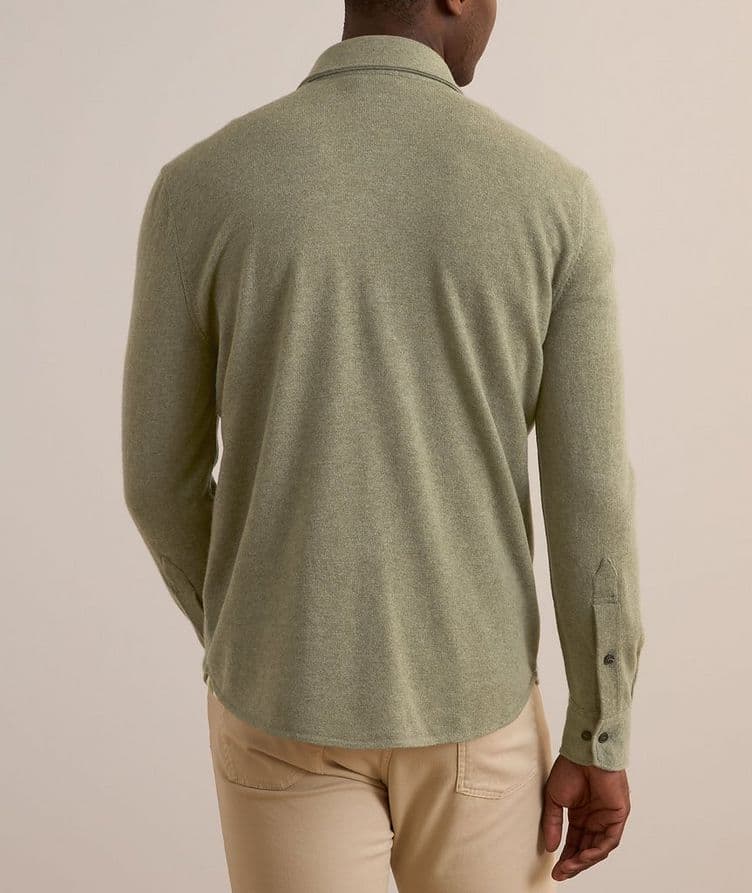 Wool-Cashmere Western Overshirt image 2