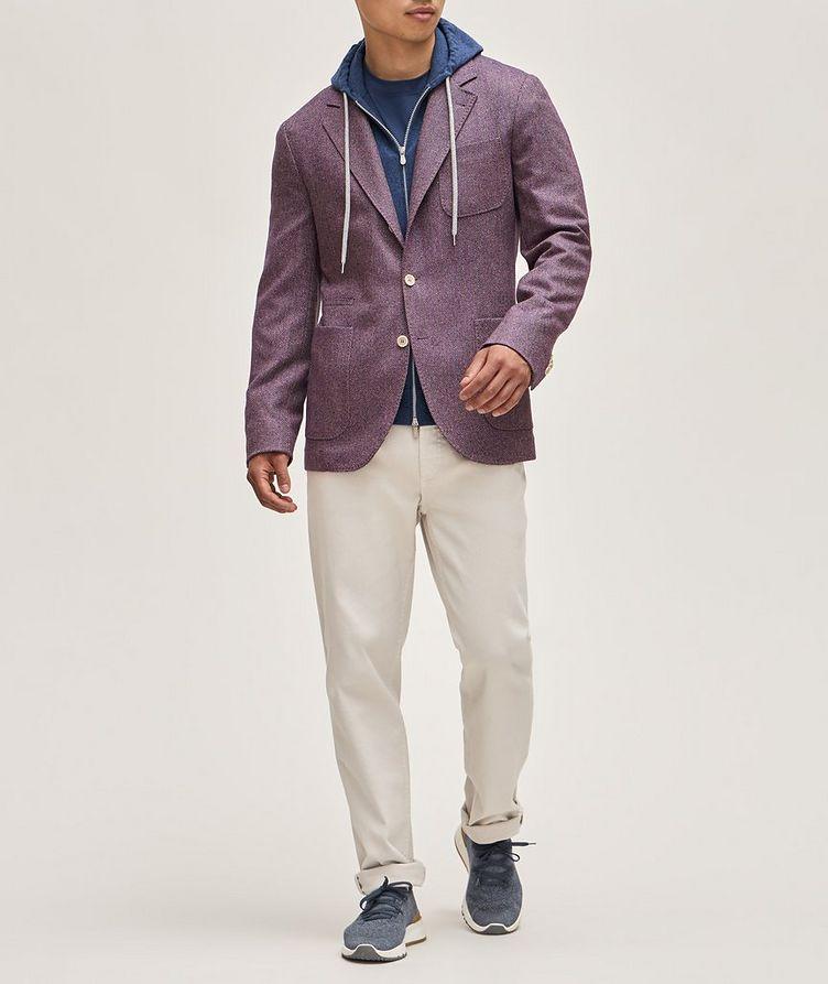 Wool, Silk & Cashmere Blend Unconstructed Sport Jacket  image 4