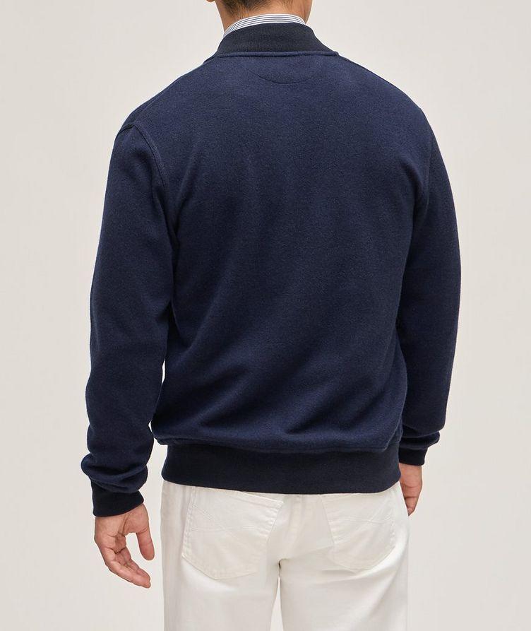 Cashmere-Cotton Blend Full-Zip Sweater  image 2