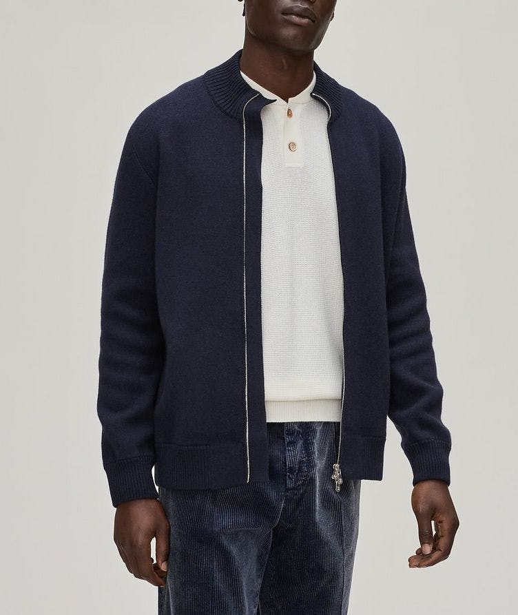 Wool, Cashmere & Silk Bomber image 1