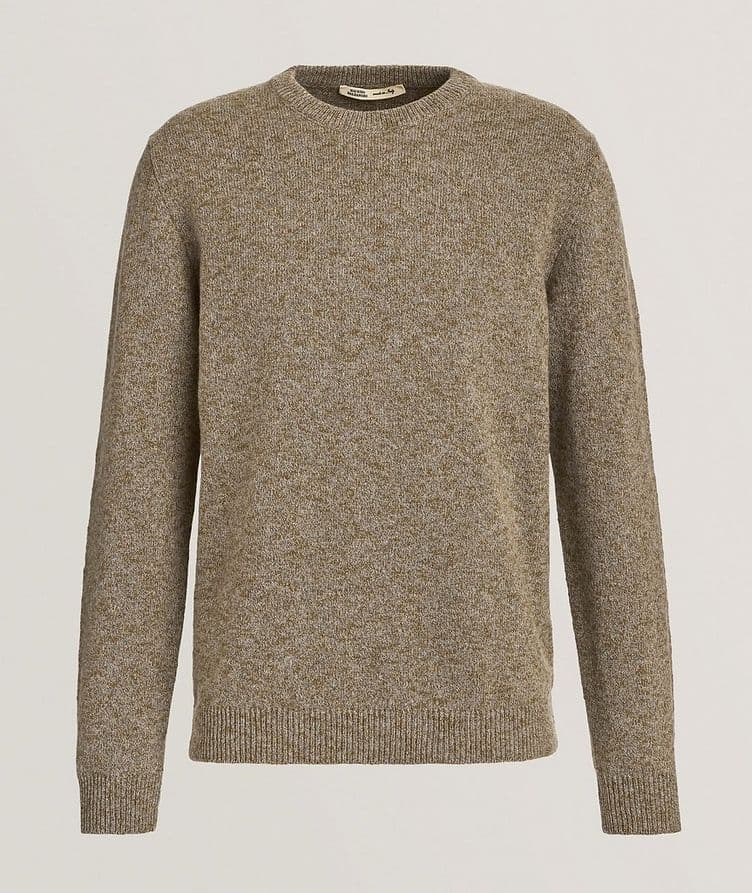 Mouliné Wool-Blend Crewneck Sweater  image 0