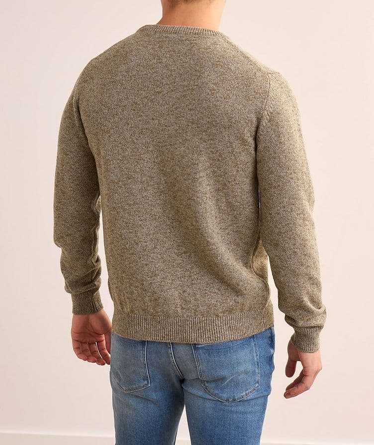 Mouliné Wool-Blend Crewneck Sweater  image 2