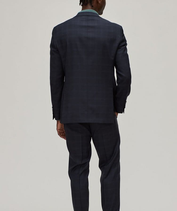 Tonal Windowpane Stretch-Wool Suit image 2