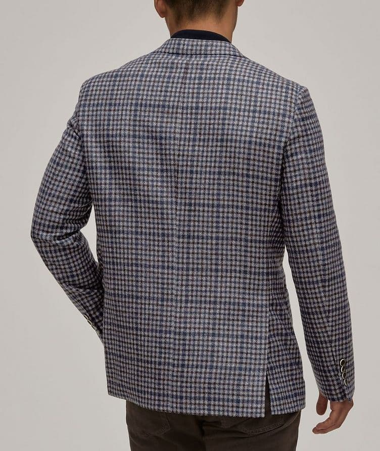 Check Cashmere-Blend Sport Jacket image 2