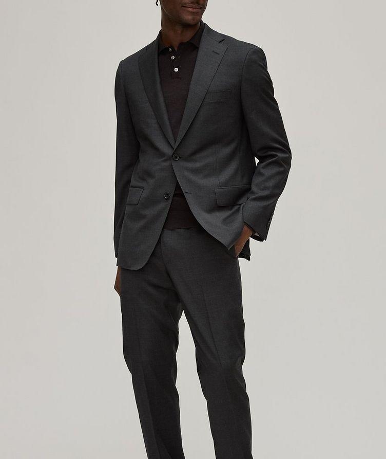 Tonal Glen Check Stretch-Wool Suit image 1