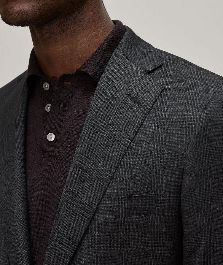 Tonal Glen Check Stretch-Wool Suit image 3