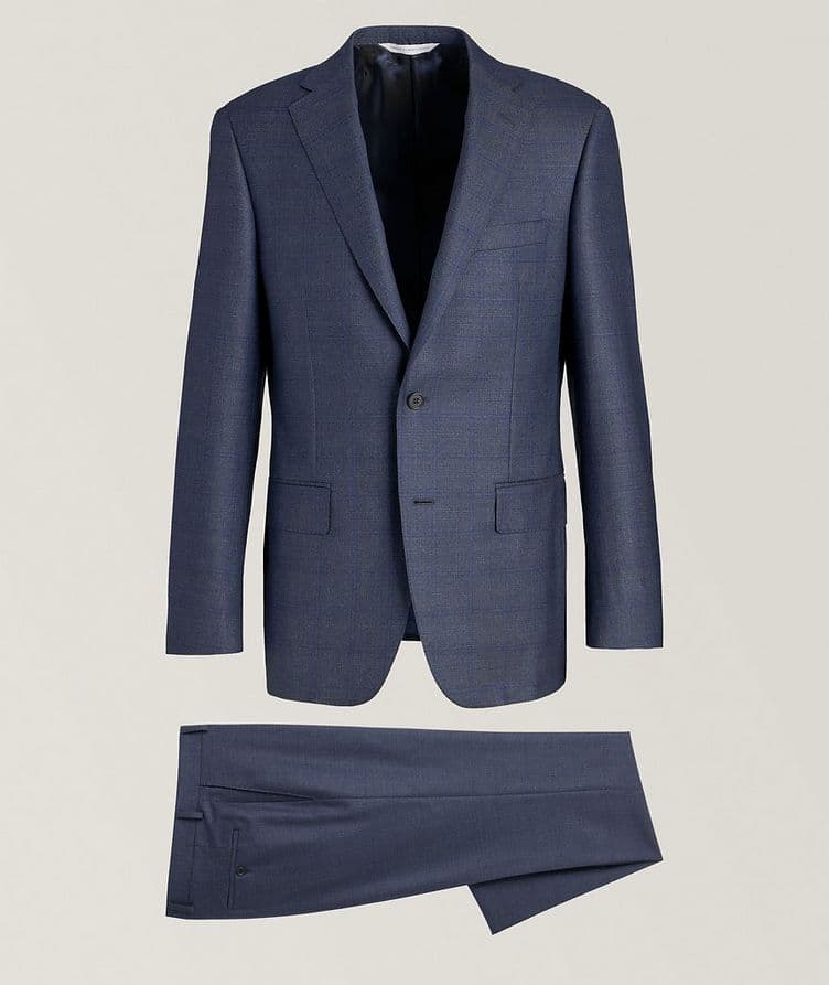 Grid Wool Suit image 0