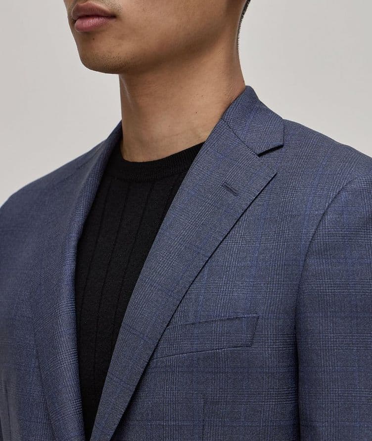 Grid Wool Suit image 3