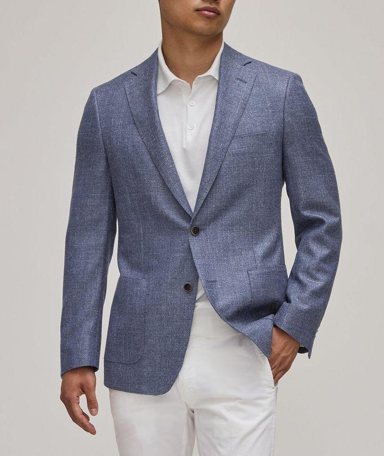 Textured Wool-Blend Sport Jacket image 1