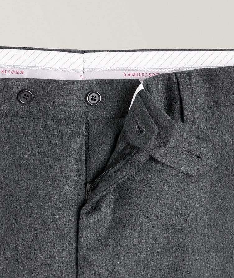 Stretch-Wool Dress Pants image 3