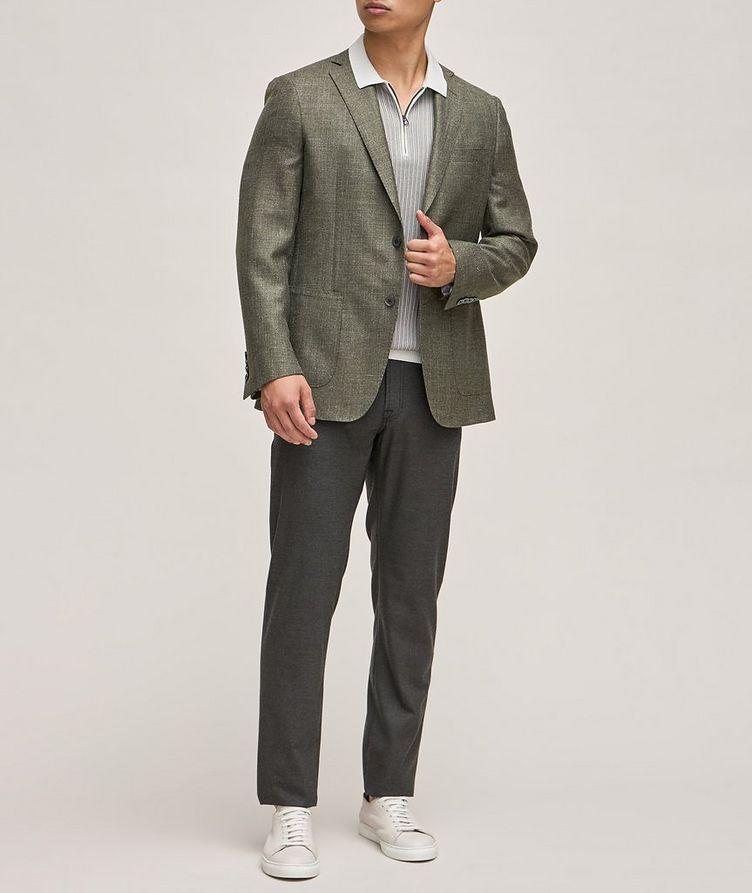 Wool-Blend Textured Sport Jacket image 4