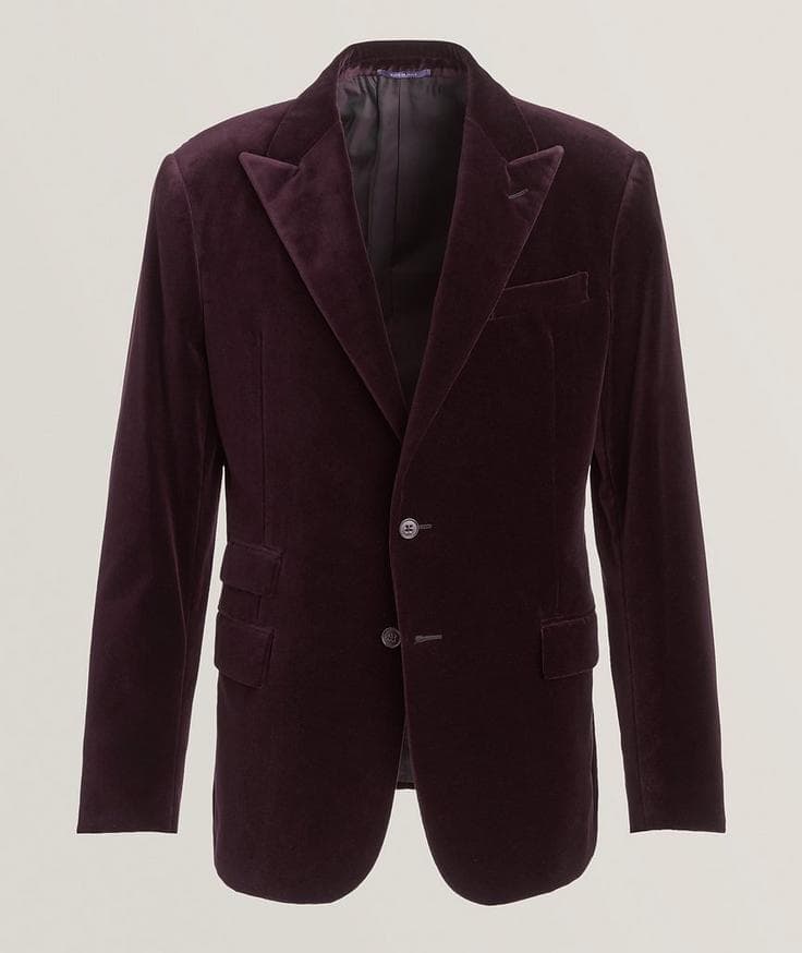 Ralph Lauren Purple Label Veston en velours