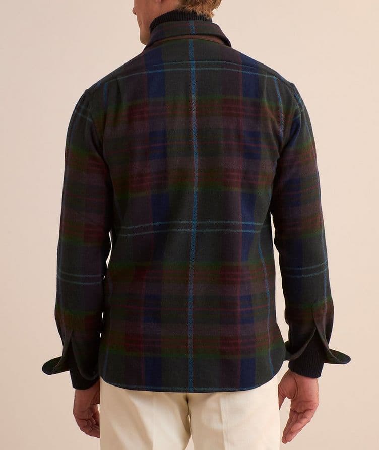 Glen Check Wool Shirt image 2