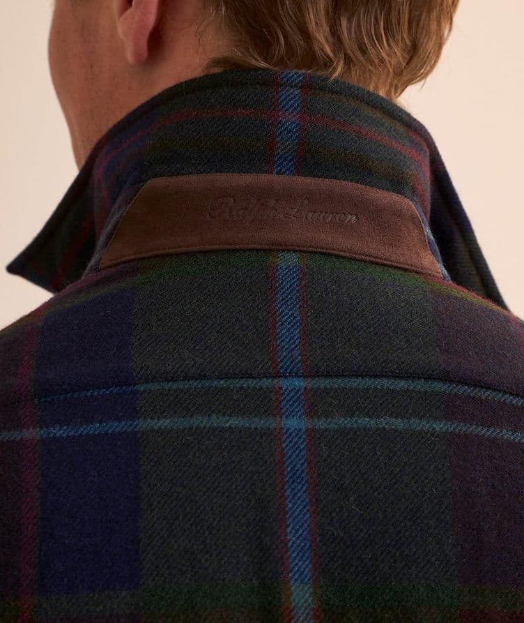 Glen Check Wool Shirt image 3