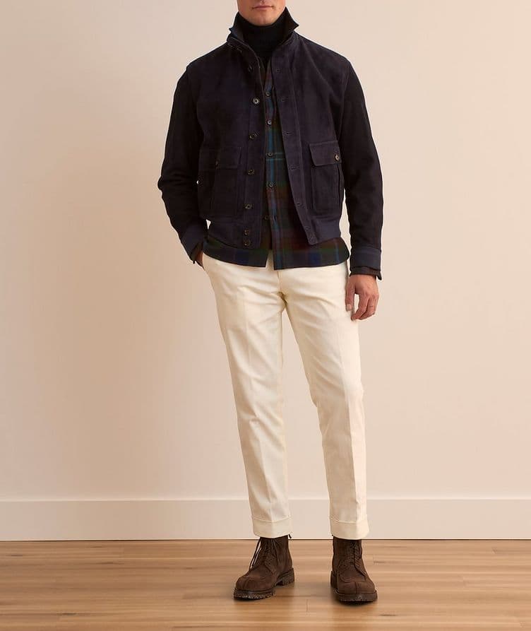 Glen Check Wool Shirt image 4