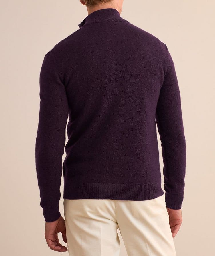 Cashmere Half-Zip Sweater image 2