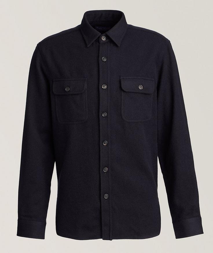 Ralph Lauren Purple Label Cashmere Overshirt 