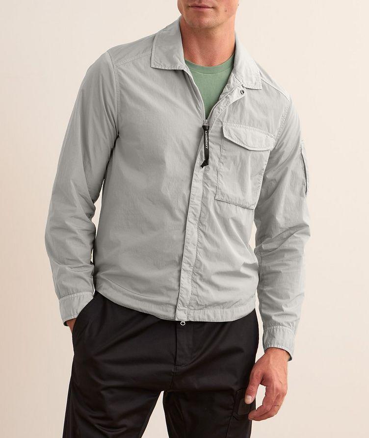 Chrome Polyamide Shirt Jacket image 2