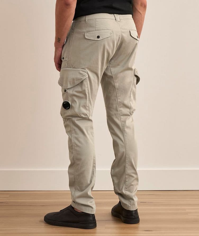 Stretch-Cotton Lens Utility Pants image 2