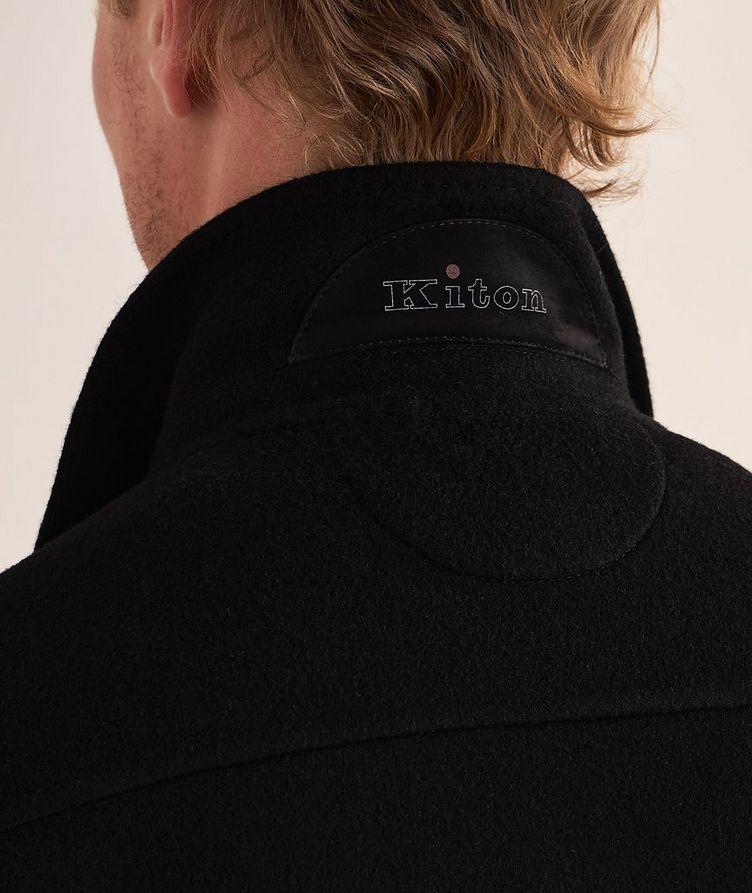 Cashmere Trucker Bomber Jacket image 4