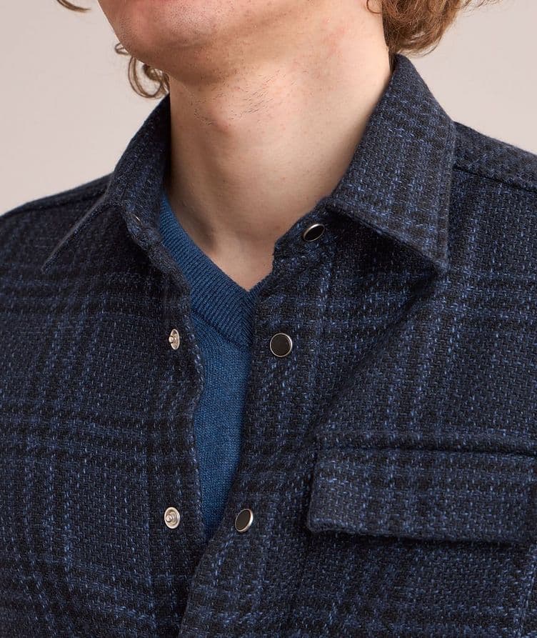 Plaid Flannel Overshirt  image 3