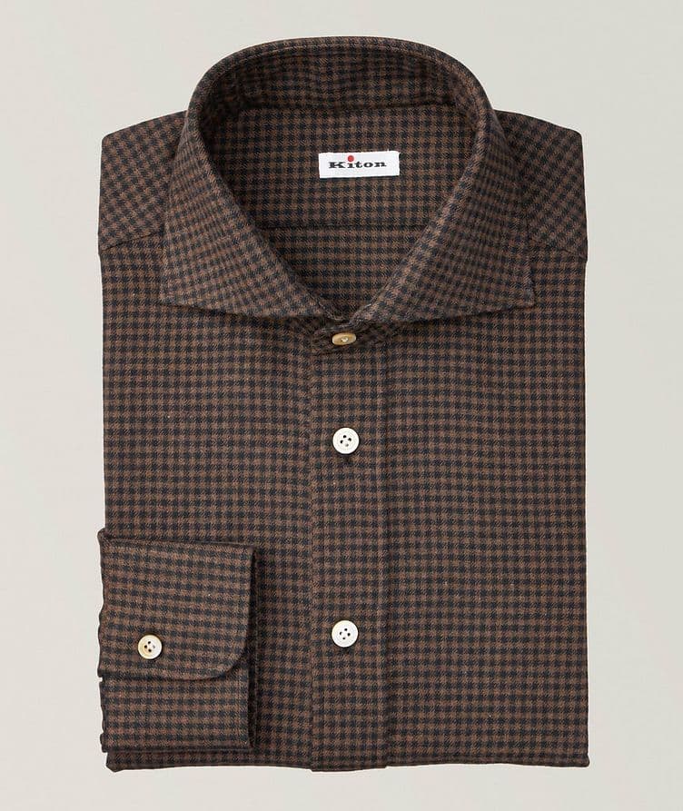 Chemise décontractée en flanelle de coton à motif quadrillé image 0