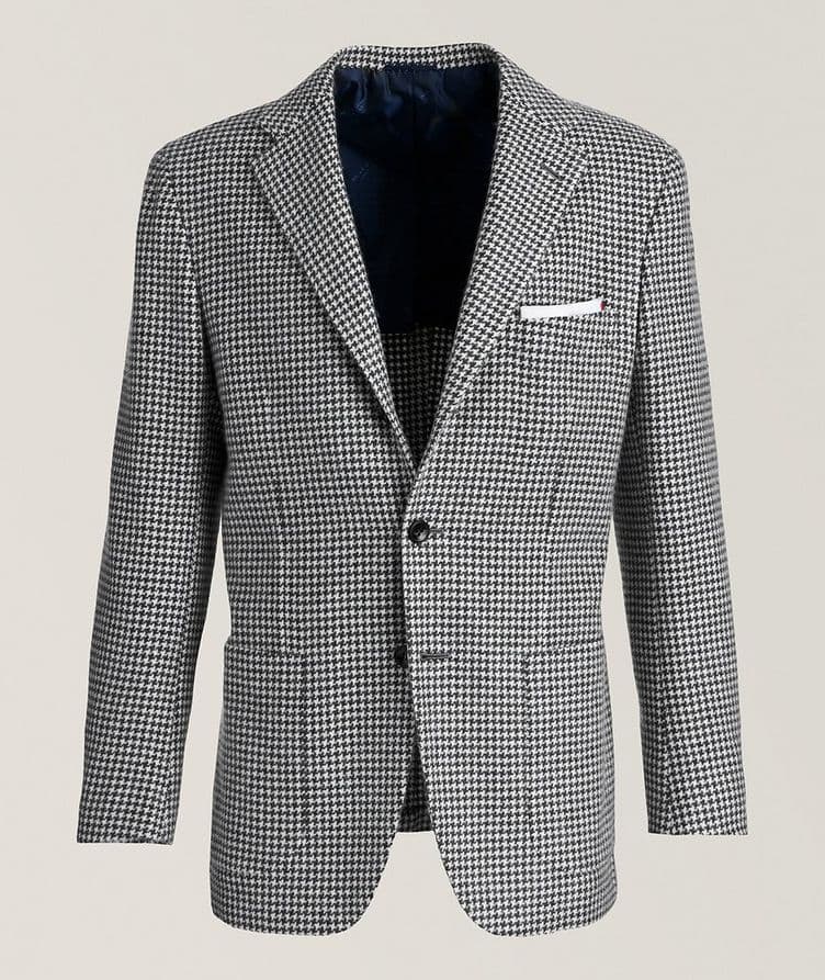 Houndstooth Cashmere Sport Jacket  image 0