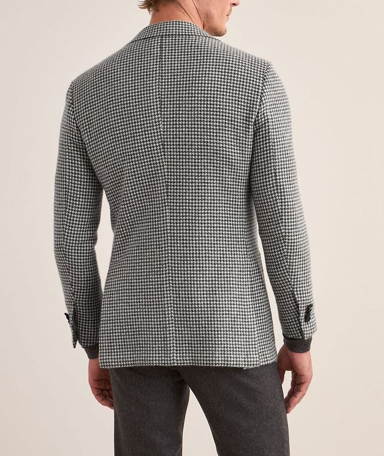 Houndstooth Cashmere Sport Jacket  image 2