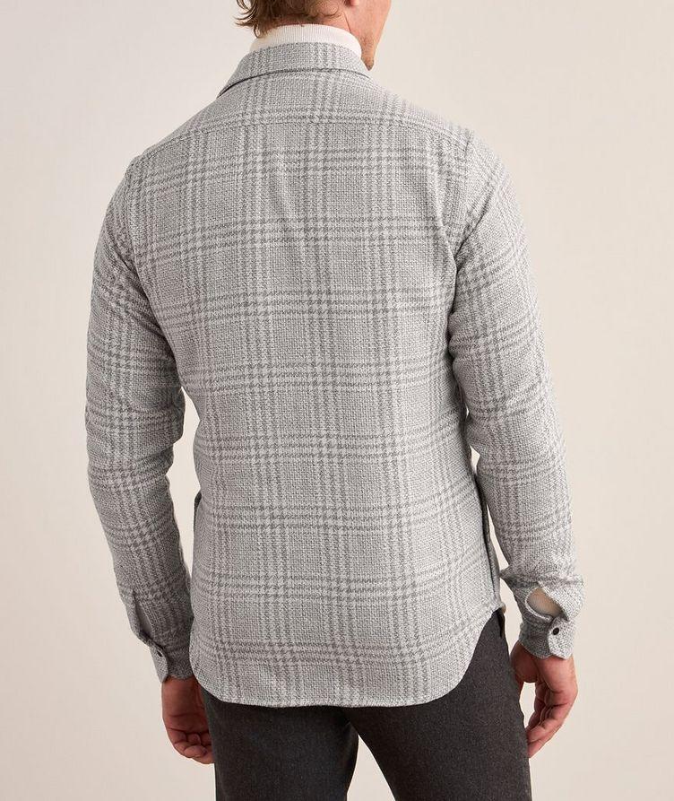 Plaid Virgin Wool-Blend Overshirt  image 2