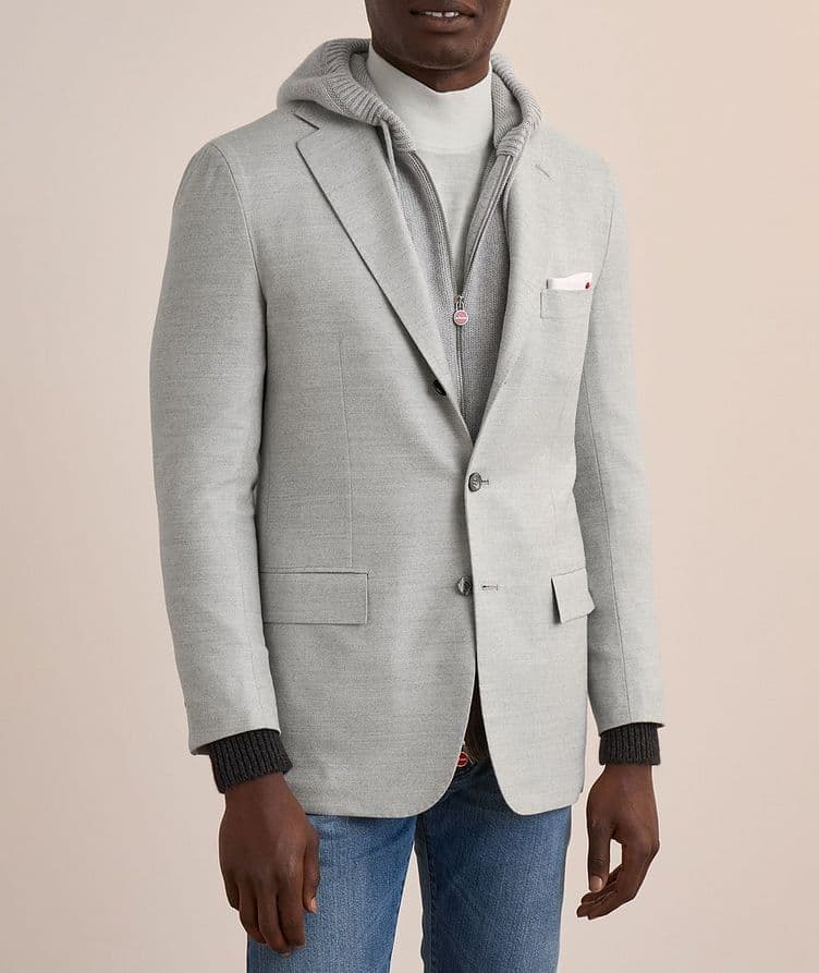 Hopsack Wool-Cashmere Sport Jacket image 1