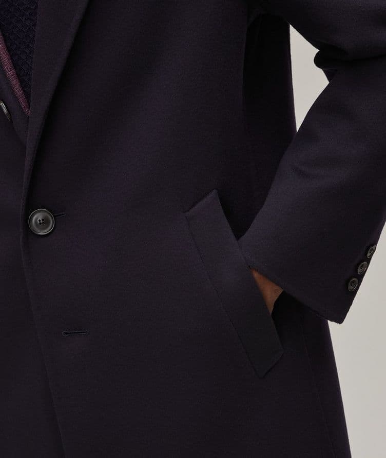 Wool-Cashmere Carcoat  image 4