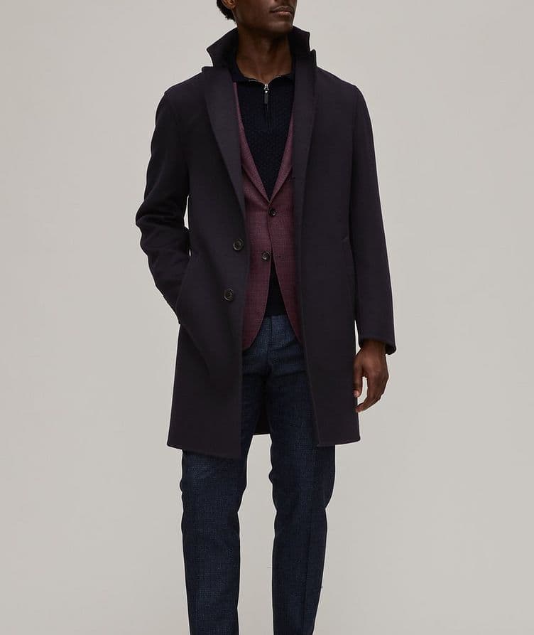 Wool-Cashmere Carcoat  image 5