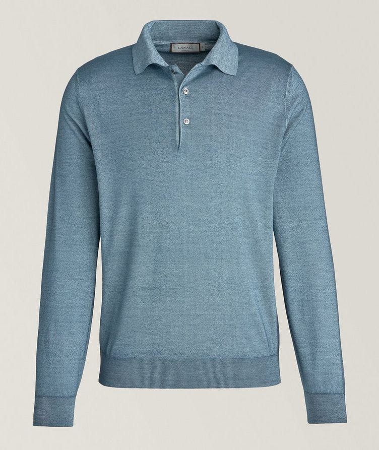 Wool-Silk Knitted Polo image 0