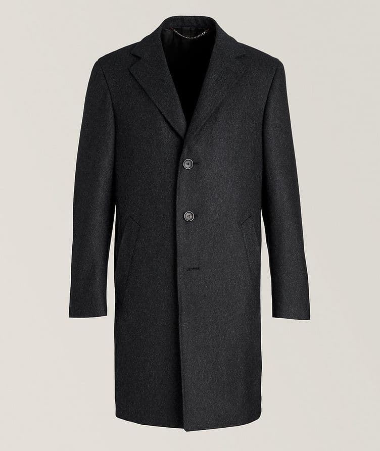 Kei Mélange Wool Trench Coat  image 0