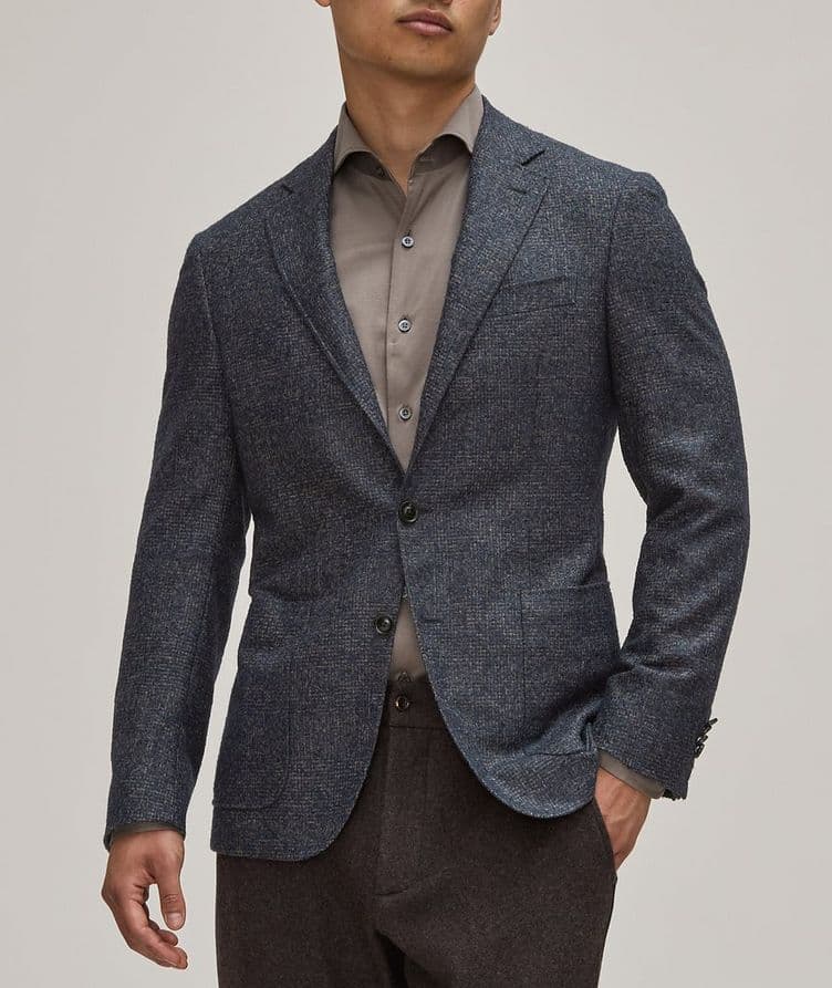 Kei Marled Wool-Blend Sport Jacket  image 1