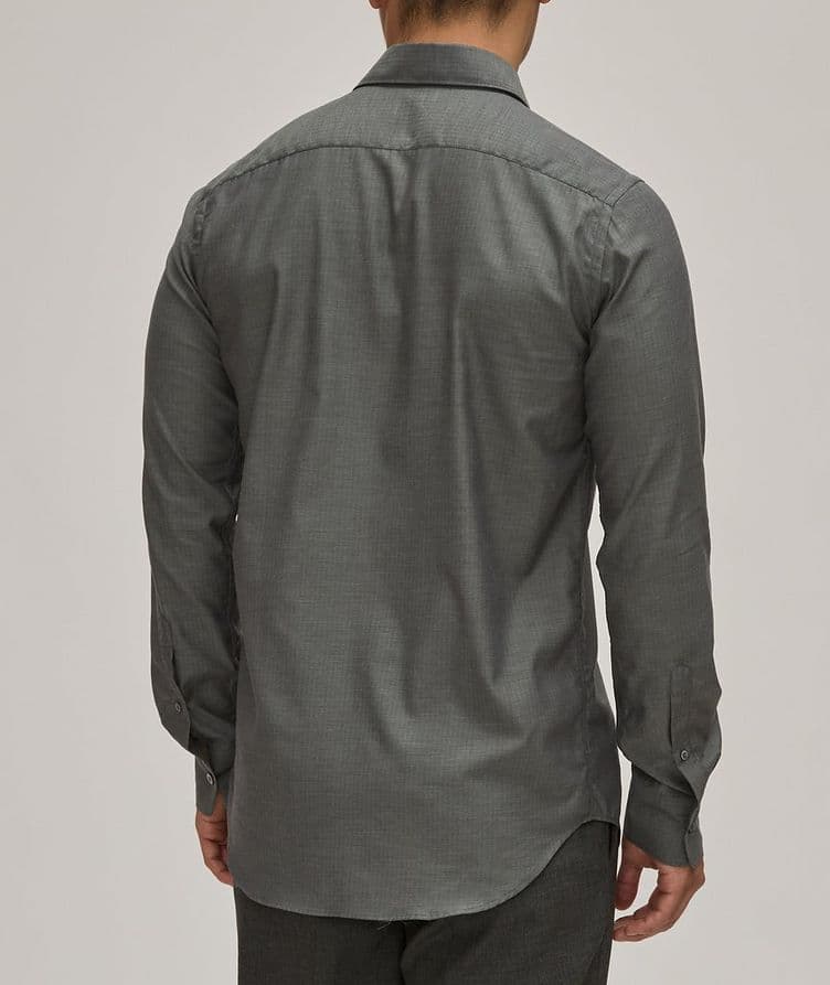 Herringbone Cotton Sport Shirt  image 2