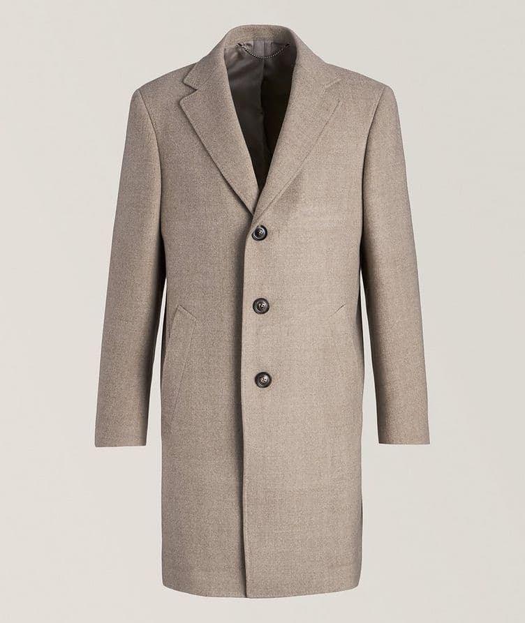 Kei Mélange Overcoat image 0