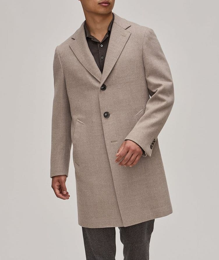 Kei Mélange Overcoat image 1