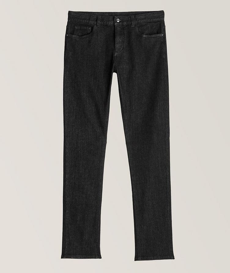 Slim-Fit Stretch-Cotton Denim Jeans  image 0