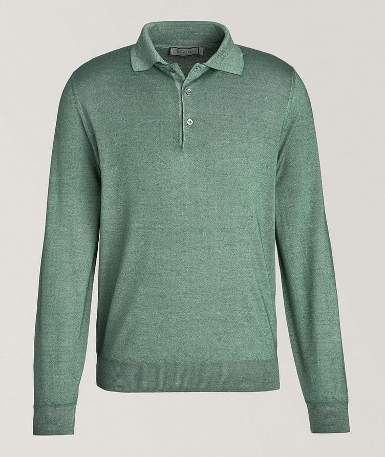 Wool-Silk Knitted Polo  image 0