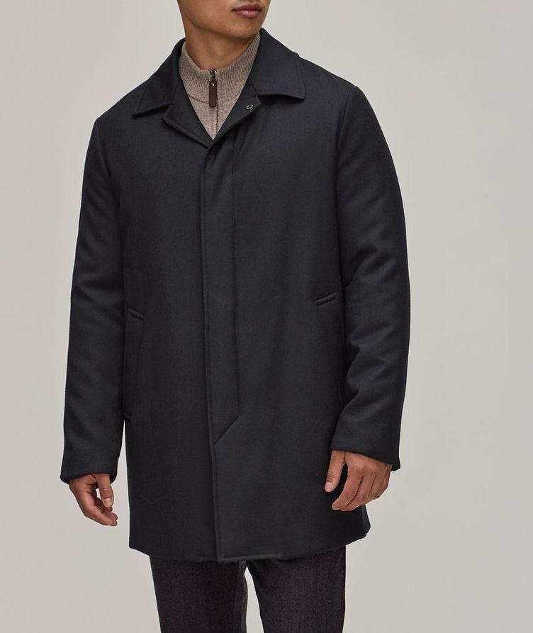 Padded Wool Trench Coat  image 1