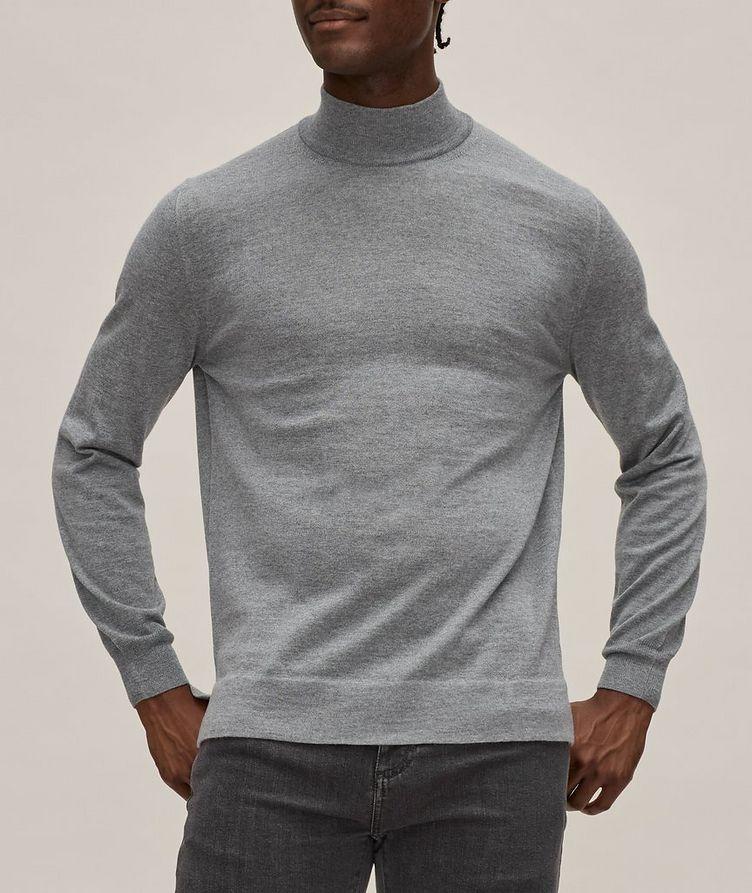 Extrafine Merino Wool Mock Neck Sweater image 1