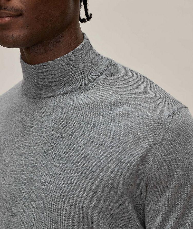 Extrafine Merino Wool Mock Neck Sweater image 3