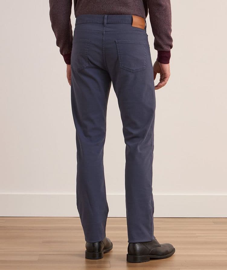 Stretch-Cotton Five Pocket Twill Pants image 2